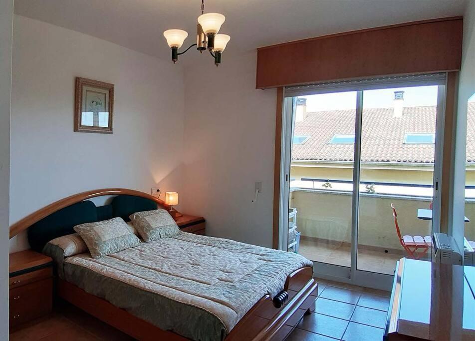 Apartamento Con Piscina En Portosín Exterior foto